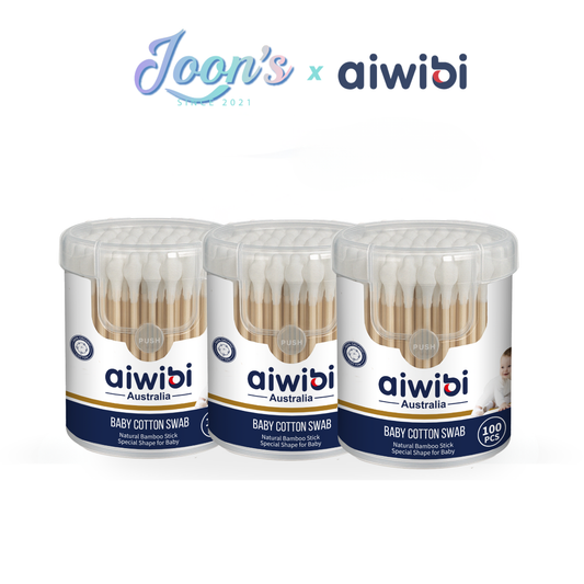 Aiwibi Cotton Swabs (Calabash Shape x 3Unit)