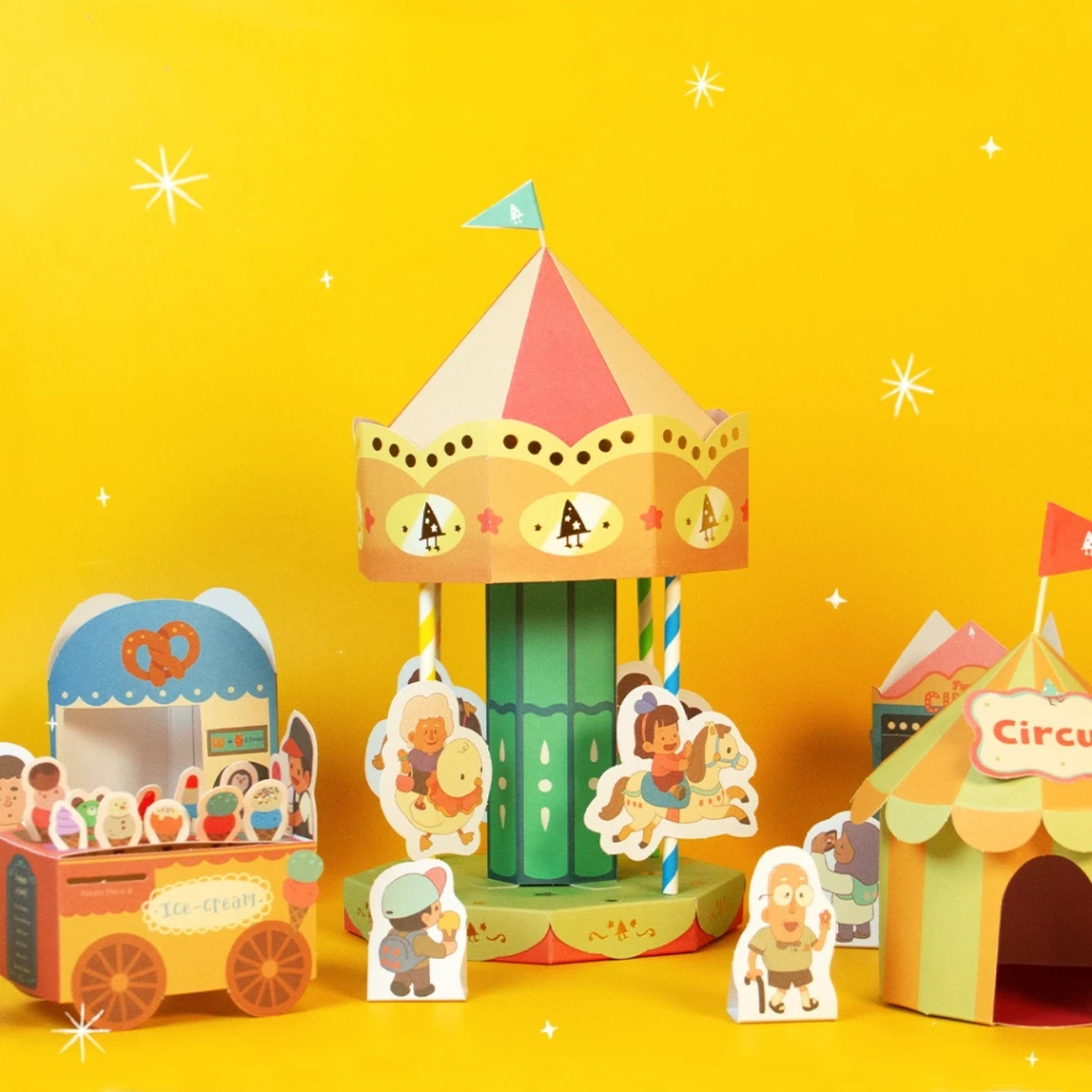 [May Special] Wizard Within Make Your Own Wizards Funland A DIY Papercraft