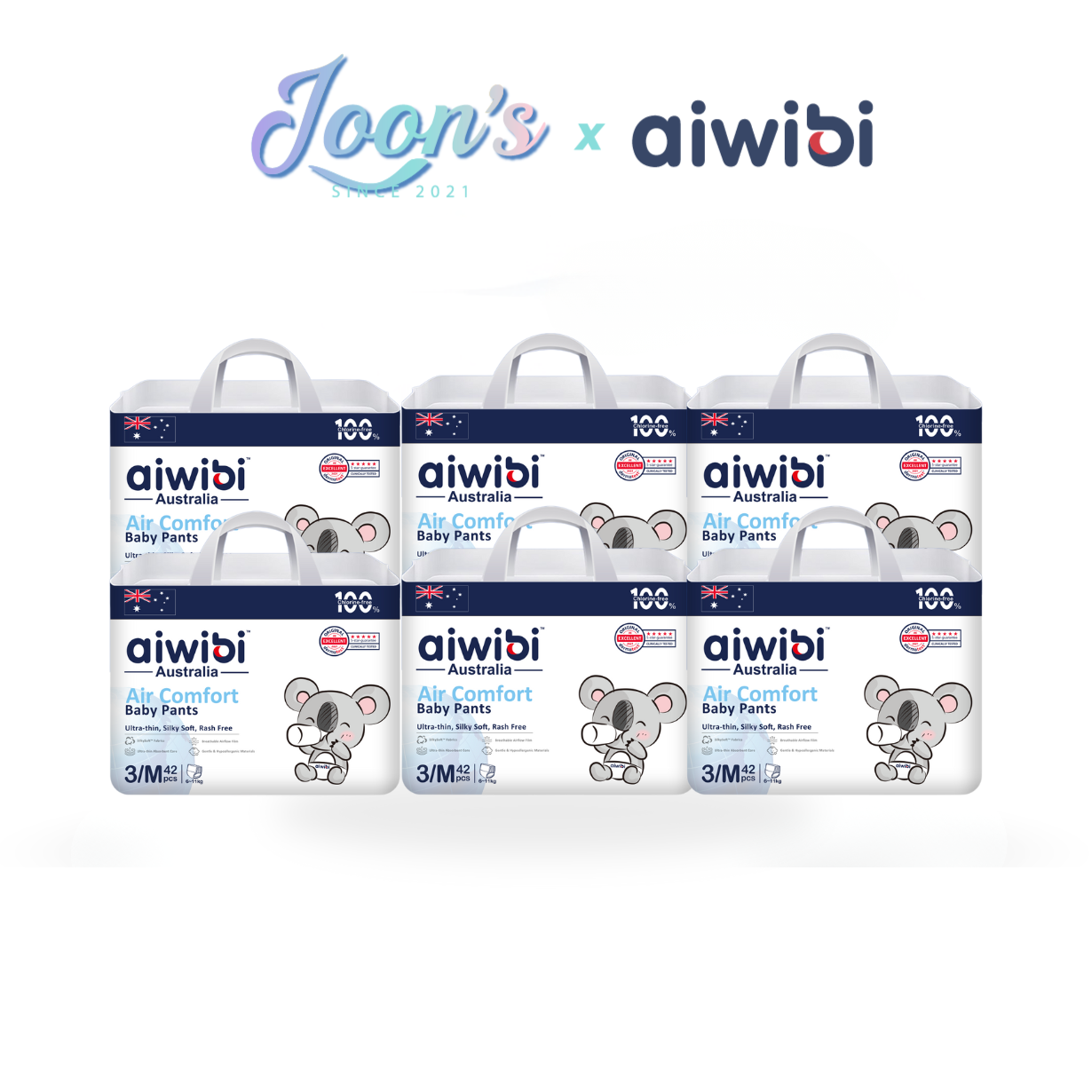 [Pant] Aiwibi Baby Air Comfort Diapers