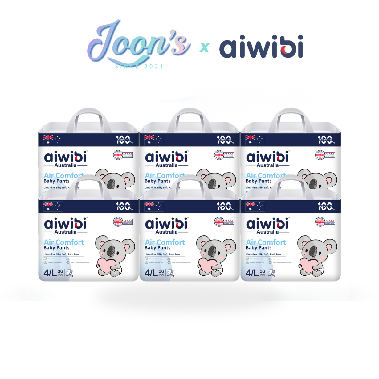 [Pant] Aiwibi Baby Air Comfort Diapers