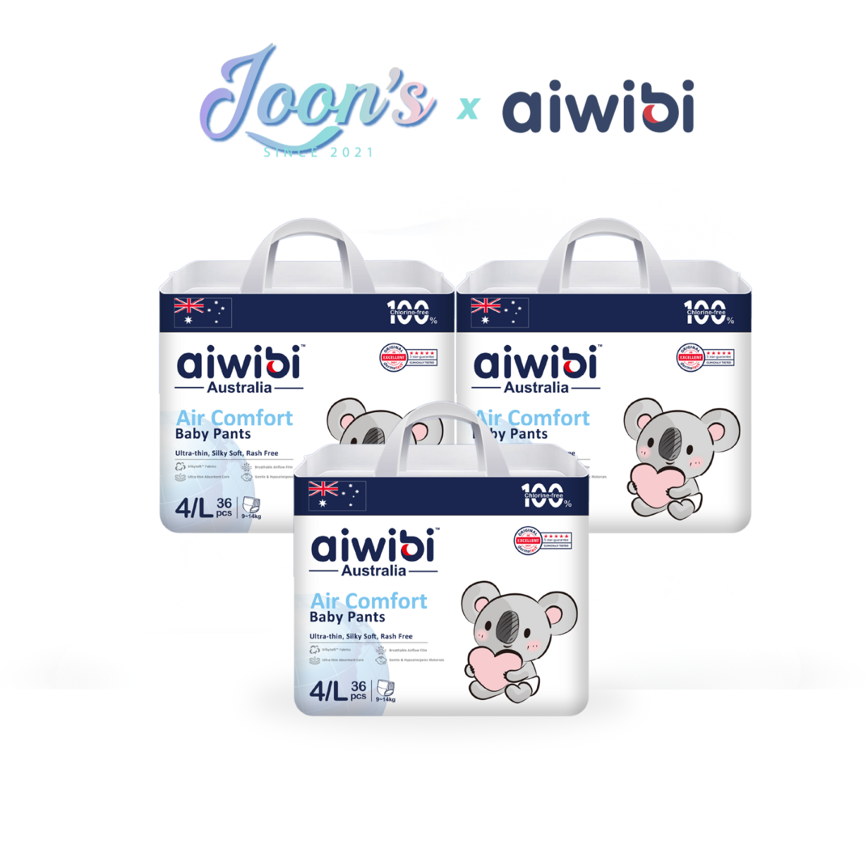 [Pant] Aiwibi Baby Air Comfort Diapers