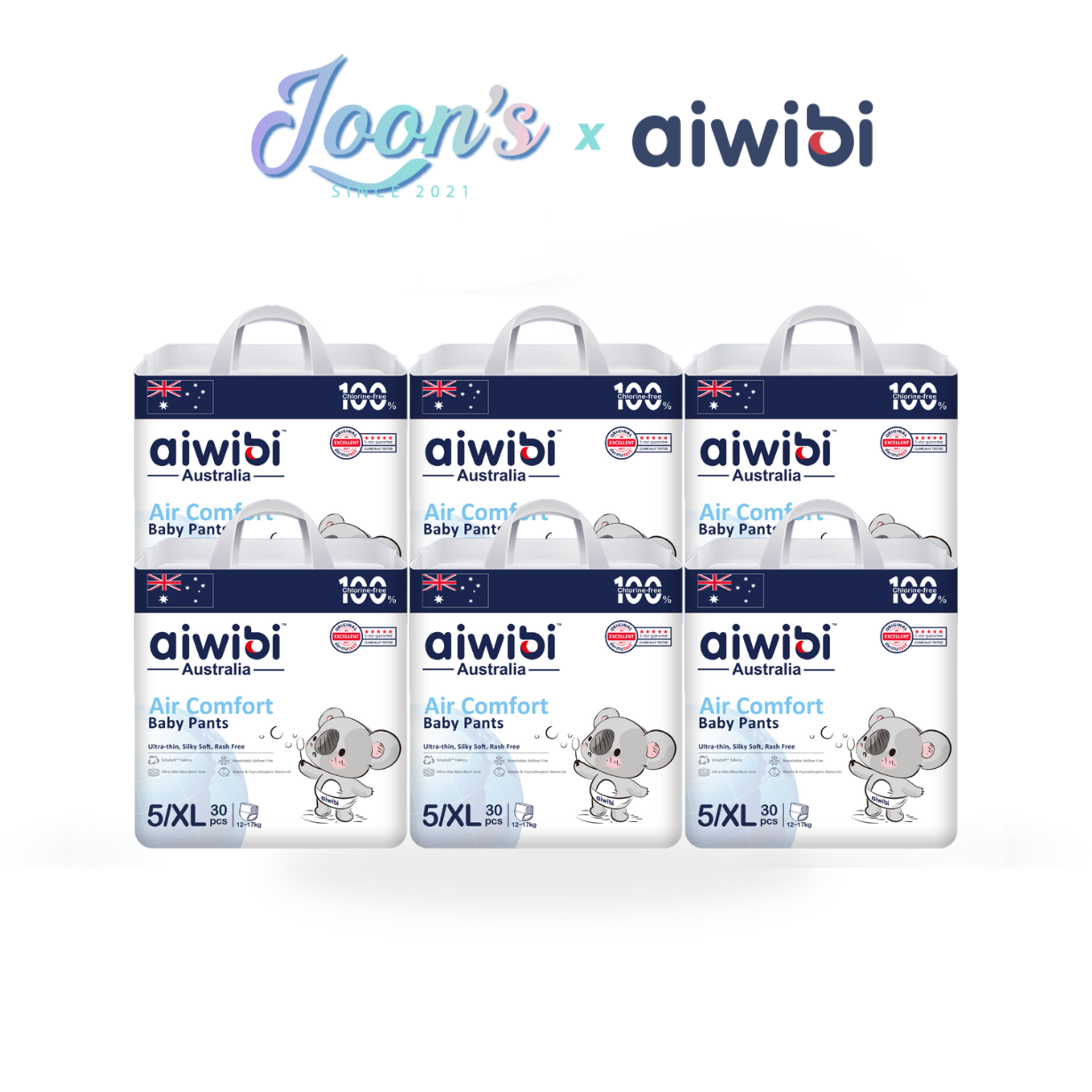 [Pant] Aiwibi Baby Air Comfort Diapers