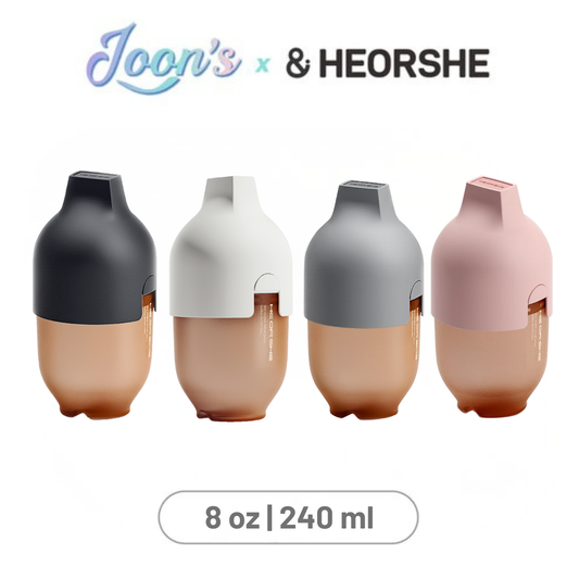 HeOrShe Ultra Wide Neck Baby Bottle 8oz