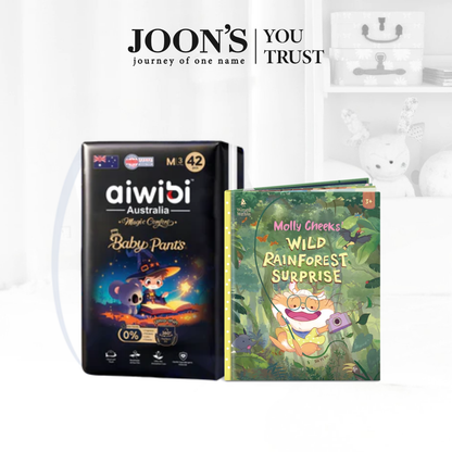 [May Special] Aiwibi Magic Comfort Diapers + Wizard Within Molly Cheeks