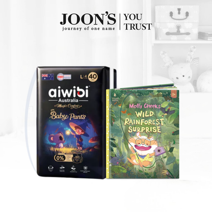 [May Special] Aiwibi Magic Comfort Diapers + Wizard Within Molly Cheeks