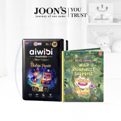 [May Special] Aiwibi Magic Comfort Diapers + Wizard Within Molly Cheeks