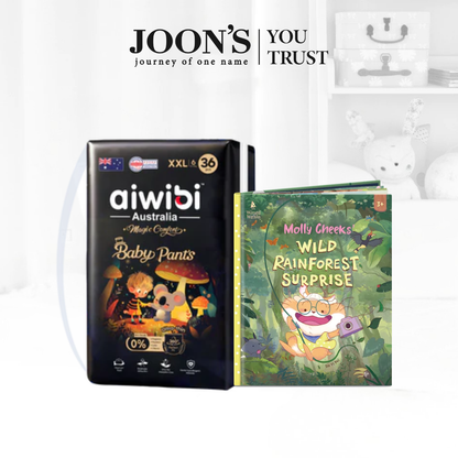 [May Special] Aiwibi Magic Comfort Diapers + Wizard Within Molly Cheeks