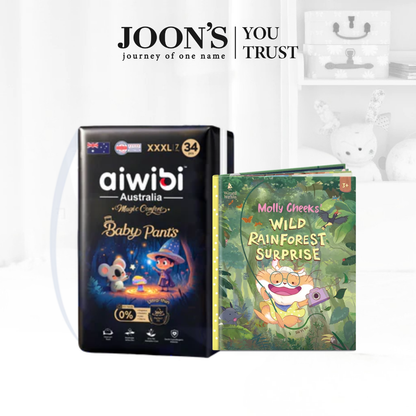 [May Special] Aiwibi Magic Comfort Diapers + Wizard Within Molly Cheeks