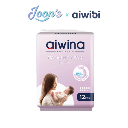 Aiwina Super Absorbent Wide Wings Maternity Pad 360mm (12pcs*1)