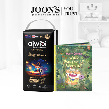 [May Special] Aiwibi Magic Comfort Diapers + Wizard Within Molly Cheeks