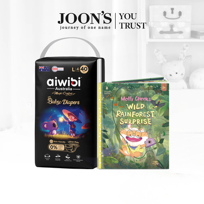[May Special] Aiwibi Magic Comfort Diapers + Wizard Within Molly Cheeks