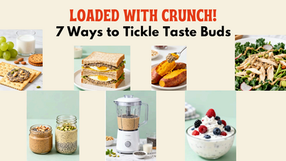 [After Partyl] OhMyCrunch [Bundle] Healthy Spread with Bamboo Extract & Chia Seeds