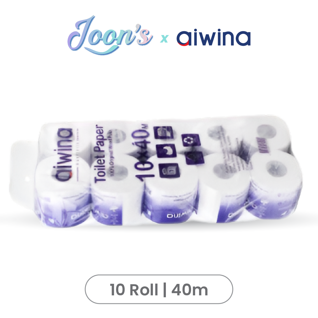 Aiwina Smooth Feel Extra Long Toilet Paper