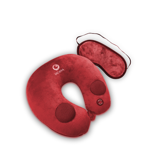 Ogawa Tinkle-X Music Vibration Massage Pillow and Sleep Eye Mask