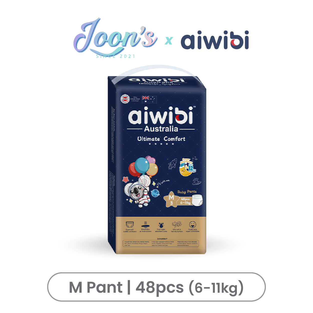 [Pants] Aiwibi Ultimate Comfort Baby Diaper Pants