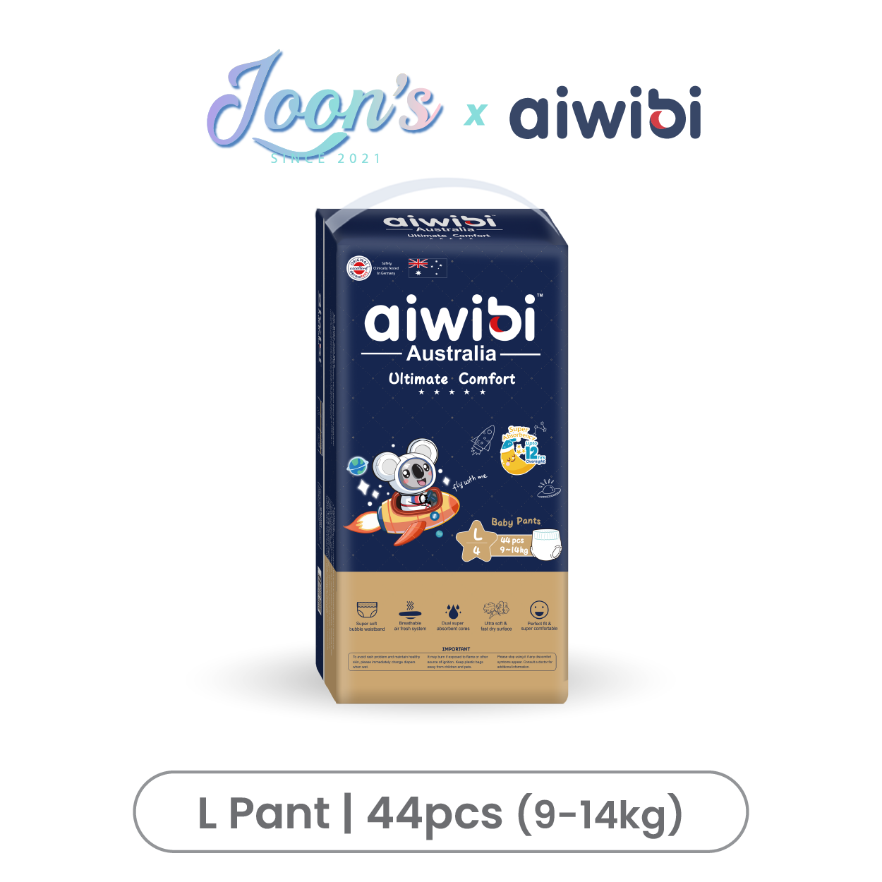 [Pants] Aiwibi Ultimate Comfort Baby Diaper Pants