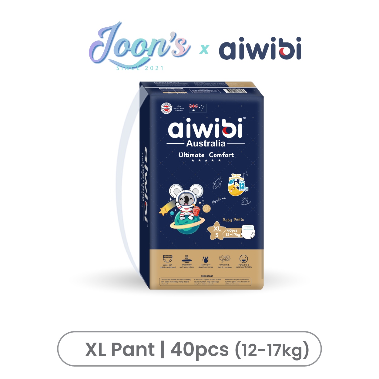[Pants] Aiwibi Ultimate Comfort Baby Diaper Pants