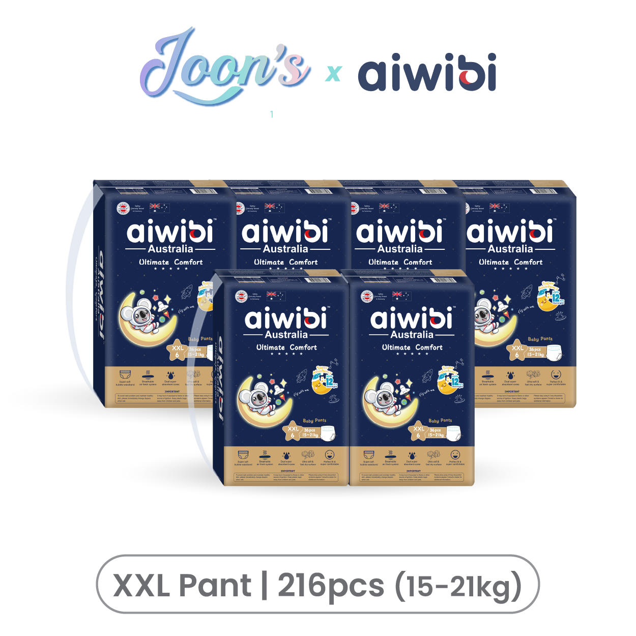 [Pants] Aiwibi Ultimate Comfort Baby Diaper Pants
