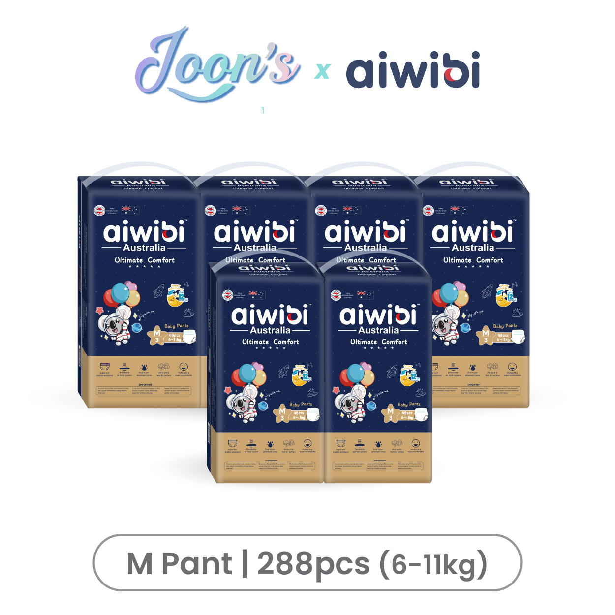 [Pants] Aiwibi Ultimate Comfort Baby Diaper Pants