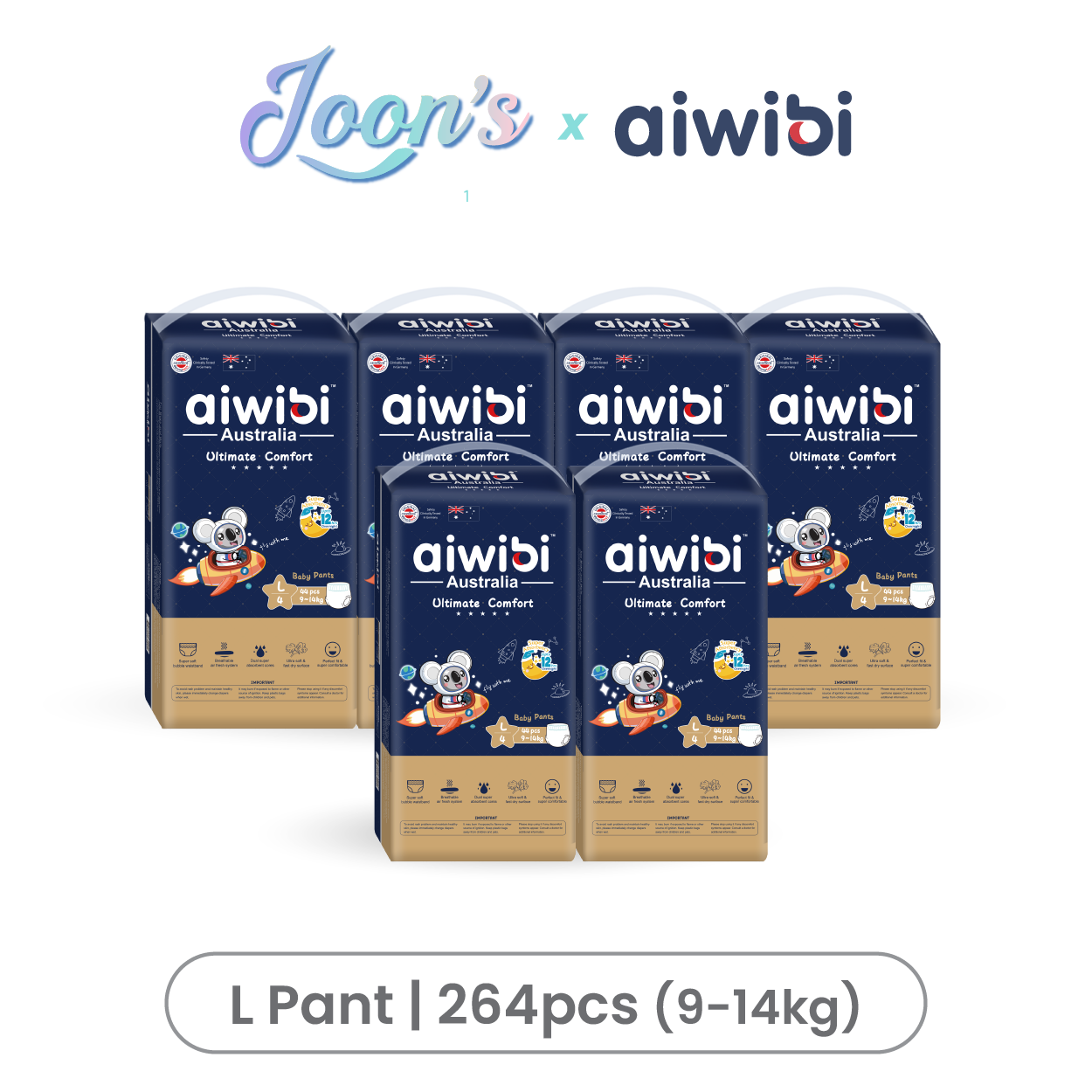 [Pants] Aiwibi Ultimate Comfort Baby Diaper Pants