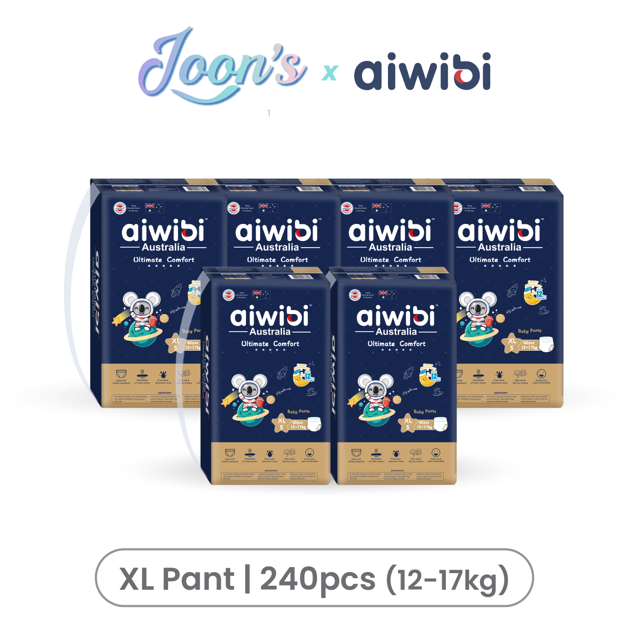 [Pants] Aiwibi Ultimate Comfort Baby Diaper Pants