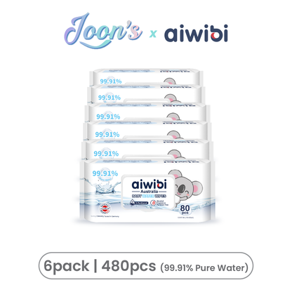 [GWP EXCLUSIVE] Aiwibi Baby 99.91% Pure Water Wipes (suitable for hand & mouth care) MEMBER