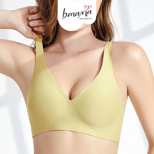Bmama Comfortable & Supportive Wireless Seamless Bra (Normal Bra)