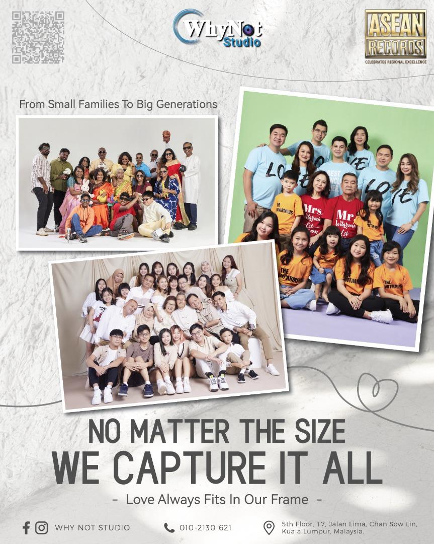 WhyNot Studio Family CNY Package C RM299 (Original Price RM399)