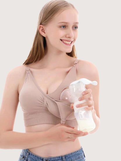 Bmama Sport Cotton Handfree Nursing Bra