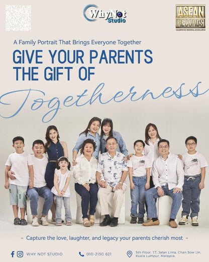 WhyNot Studio Family CNY Package A RM899 (Original Price RM999)