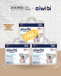 [May Special EAST MALAYSIA] Aiwibi Air Comfort Baby Diaper - 3 packs/ 12 packs