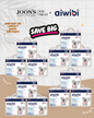 [May Special EAST MALAYSIA] Aiwibi Air Comfort Baby Diaper - 3 packs/ 12 packs