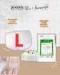 [May Special Combo] Bmama Disposable bedsheet with pillowcase 4pcs/ Disposable Panties 5pcs