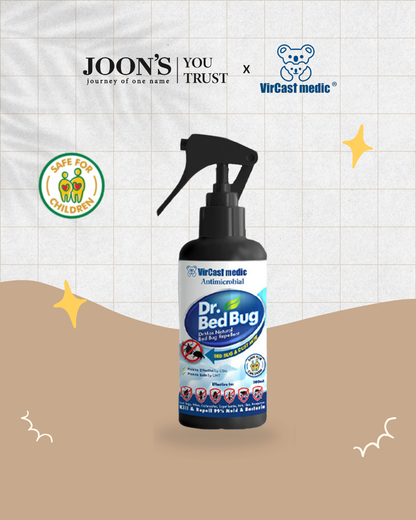 [May Special] Vircast Medic Dr Bed Bug Natural Repellent Spray 300ml/100ml